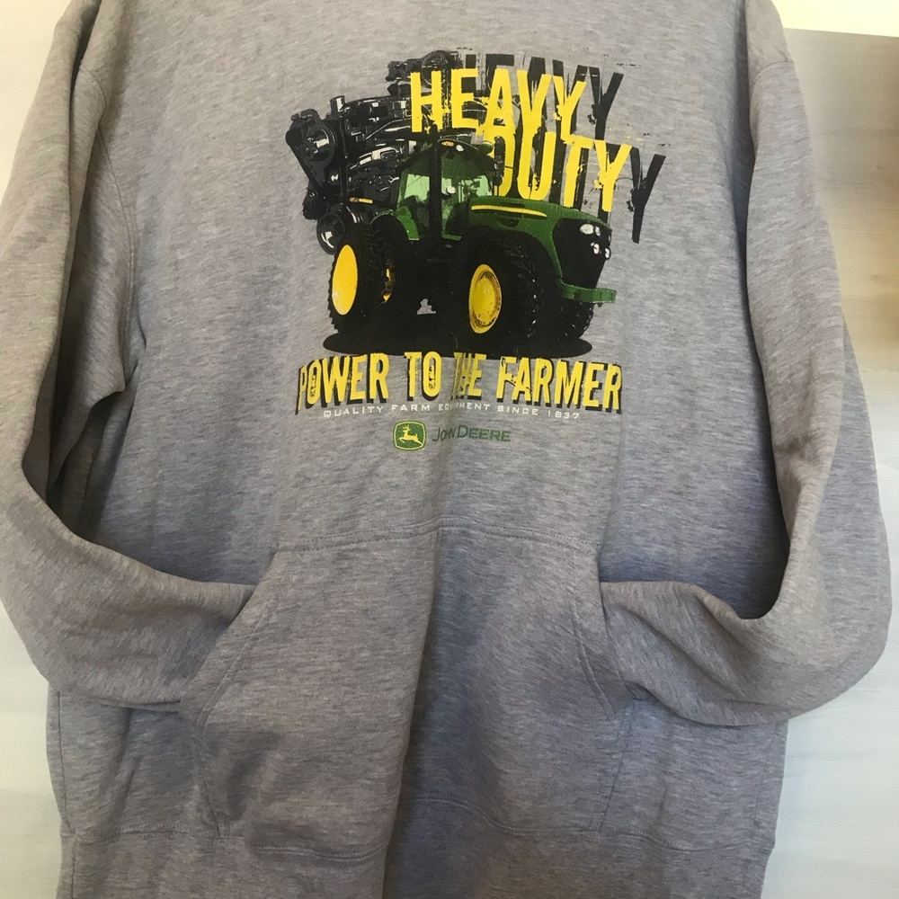 John Deere hoodie sweatshirt